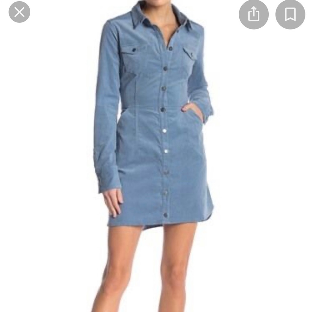 Free People Dynomite Cord Dress Size Small